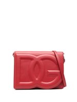 Dolce & Gabbana sac à bandoulière à logo DG - Rouge - thumbnail