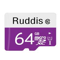 Ruddis 64GB High Speed Class 10 TF/Micro SDXC UHS-1(U1) geheugenkaart
