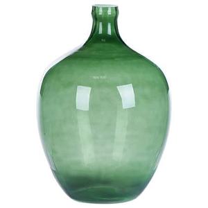 Beliani - ROTI - Bloemenvaas - Groen - 39 cm - Glas