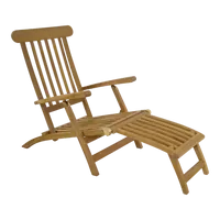 Deckchair teak verstelbaar
