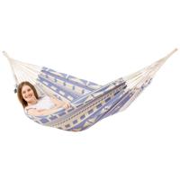 Hangmat Eénpersoons 'Ibiza' Beach Club - Paars - Colombiaanse - 120 kg - Luilak