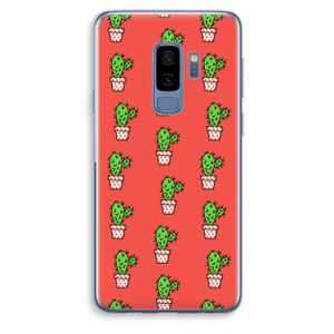 Mini cactus: Samsung Galaxy S9 Plus Transparant Hoesje