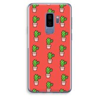 Mini cactus: Samsung Galaxy S9 Plus Transparant Hoesje