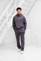 Cruyff Pique Trainingspak Heren Grijs - Maat XS - Kleur: Grijs | Soccerfanshop