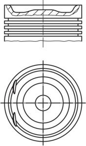 Mahle Original Zuiger 012 20 00