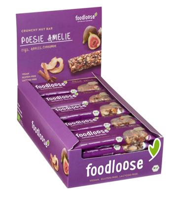 Foodloose Poesie amelie verkoopdoos 24 x 35 gram bio