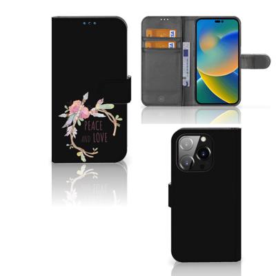 iPhone 14 Pro Leuk Hoesje Boho Text iPhone 14 Pro Leuk Hoesje Boho Text