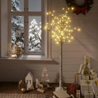 VidaXL Kerstboom wilg met 140 warmwitte led&apos;s binnen en buiten 1,5 m