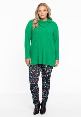 Yoek Xtra slim pantalon | Zwart | Maat 50/52