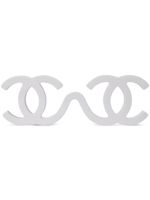 CHANEL Pre-Owned lunettes de soleil Runway (1994) - Blanc - thumbnail