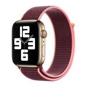 Apple origineel Sport Loop Apple Watch 38mm / 40mm / 41mm Plum - MYA32ZM/A