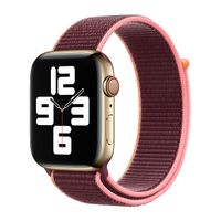 Apple origineel Sport Loop Apple Watch 38mm / 40mm / 41mm Plum - MYA32ZM/A - thumbnail