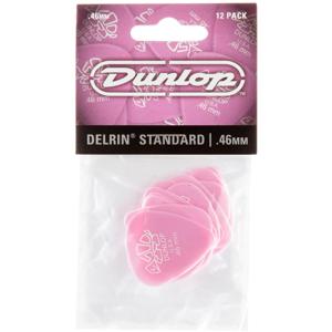 Dunlop 41P046 Delrin 500 Pick 0.46 mm plectrum set 12 stuks