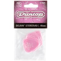 Dunlop 41P046 Delrin 500 Pick 0.46 mm plectrum set 12 stuks - thumbnail