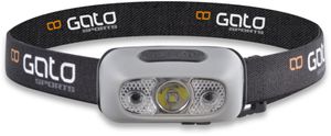 Gato Sports hoofd /helmlamp USB grijs one size
