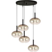 Masterlight 5L vide hanglampLido Onion met Ø 24cm gold-fading glas - 2862-05-02-50-5-3