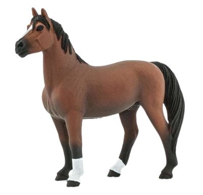 Safari boerderij Morgan hengst junior 11,5 cm donkerbruin