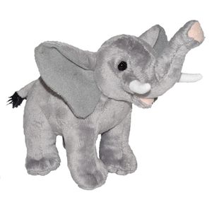 Pluche knuffel olifant van 20 cm   -