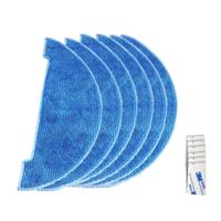 XI272 6 stuks I262 reiniging Rag + 6 stuks G604 magische zelfklevende sticker voor ILIFE V8/V8S/X750