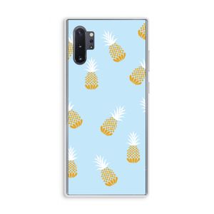 Ananasjes: Samsung Galaxy Note 10 Plus Transparant Hoesje
