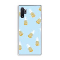 Ananasjes: Samsung Galaxy Note 10 Plus Transparant Hoesje