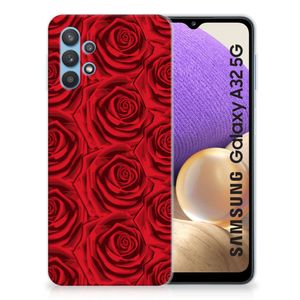 Samsung Galaxy A32 5G TPU Case Red Roses