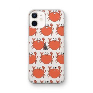 Krab: iPhone 12 mini Transparant Hoesje