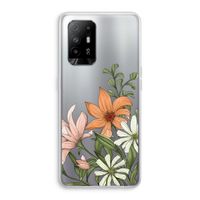 Floral bouquet: Oppo A94 5G Transparant Hoesje