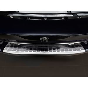 RVS Bumper beschermer passend voor Peugeot 508 II SW 2019- 'Ribs' AV235429