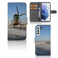 Samsung Galaxy S22 Flip Cover Schaatsers