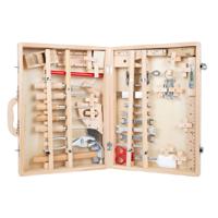 Small Foot - houten gereedschapskist deluxe met gereedschap, 28dlg.