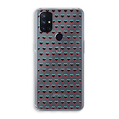 Hartjes: OnePlus Nord N10 5G Transparant Hoesje