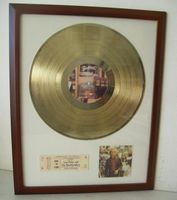 Gouden plaat LP Tom Petty Hard Promises