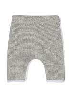 Douuod Kids pantalon en maille à patch logo - Gris