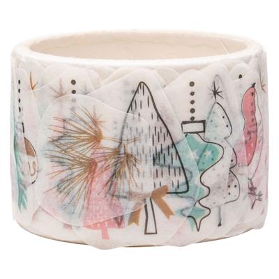 Colorations - washi stickers - kerst thema, 80st.