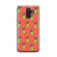 Ananas: Samsung Galaxy J8 (2018) Transparant Hoesje