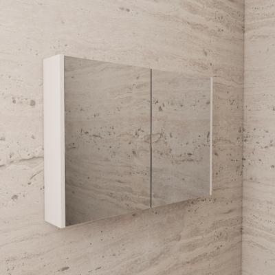 Spiegelkast BWS Riga 100 cm, 2 Deuren Kasjmier