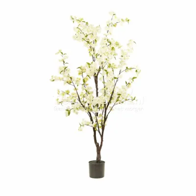 Kunstboom Kersenbloesem Wit 175cm
