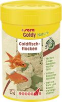 Sera Goldy Nature Visvoer 100ml - Natuurlijke Vlokken voor Goudvissen & Koudwatervissen