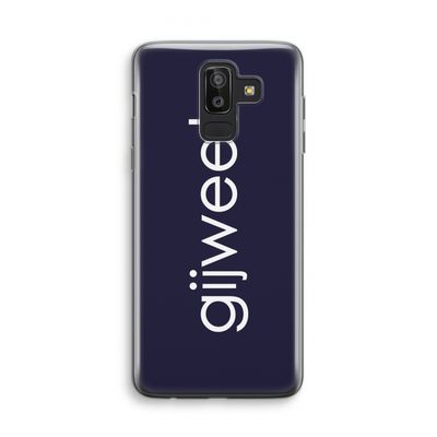 Gijweet: Samsung Galaxy J8 (2018) Transparant Hoesje