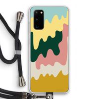 Baar B: Samsung Galaxy S20 Transparant Hoesje met koord