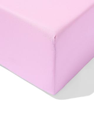 051 Hoeslaken 90x200cm Zacht Katoen Lila (lila)