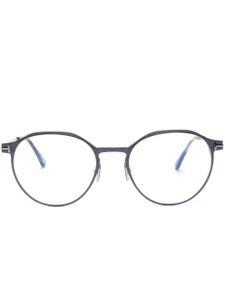 TOM FORD Eyewear lunettes de vue à monture ronde - Bleu