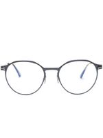 TOM FORD Eyewear lunettes de vue à monture ronde - Bleu - thumbnail