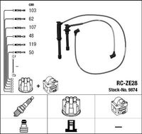 Bougiekabelset RCZE28