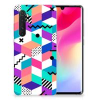Xiaomi Mi Note 10 Lite | TPU Hoesje | Blokken Kleurrijk