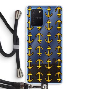Musketon Anchor: Samsung Galaxy Note 10 Lite Transparant Hoesje met koord