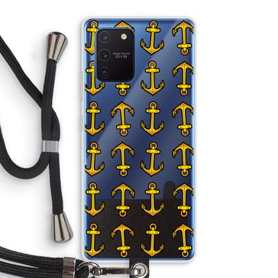 Musketon Anchor: Samsung Galaxy Note 10 Lite Transparant Hoesje met koord