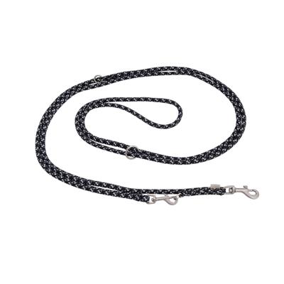 WOLTERS Extra-lange hondenlijn Everest, zwart/grafiet, Maat: 300 cm x 13 mm