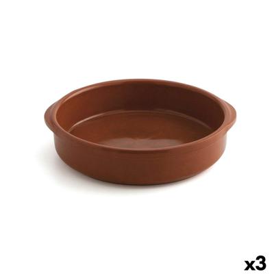 Sauspan Raimundo Barro Profesional Bruin Keramisch Ø 28 cm (3 Stuks)